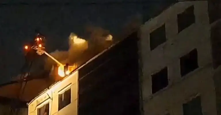 পল্টনের সাব্বির টাওয়ারে আগুন